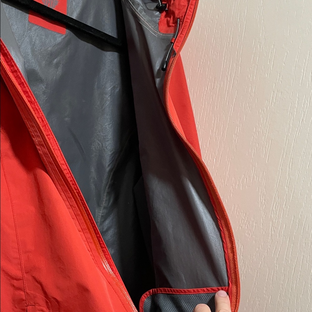REI Coral Red Women's Rain Jacket - Picture 4 of 8